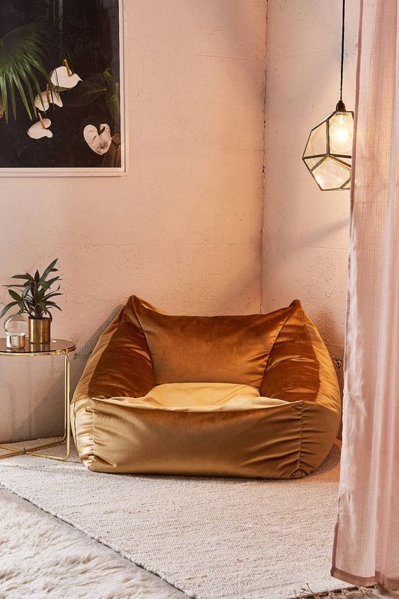 velvet chair, 2019 interior decor trends