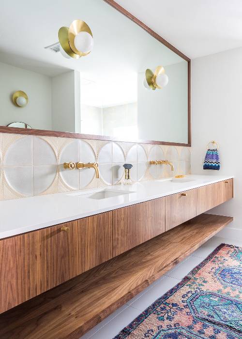 modern bathroom interior decor