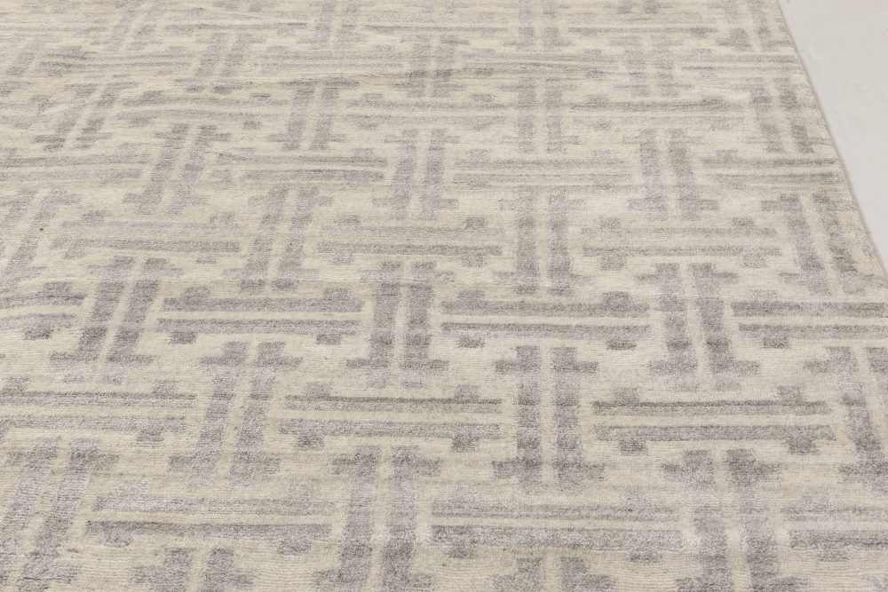 Doris Leslie Blau Collection Large Terra Rug Handmade in Natural Wool N11964