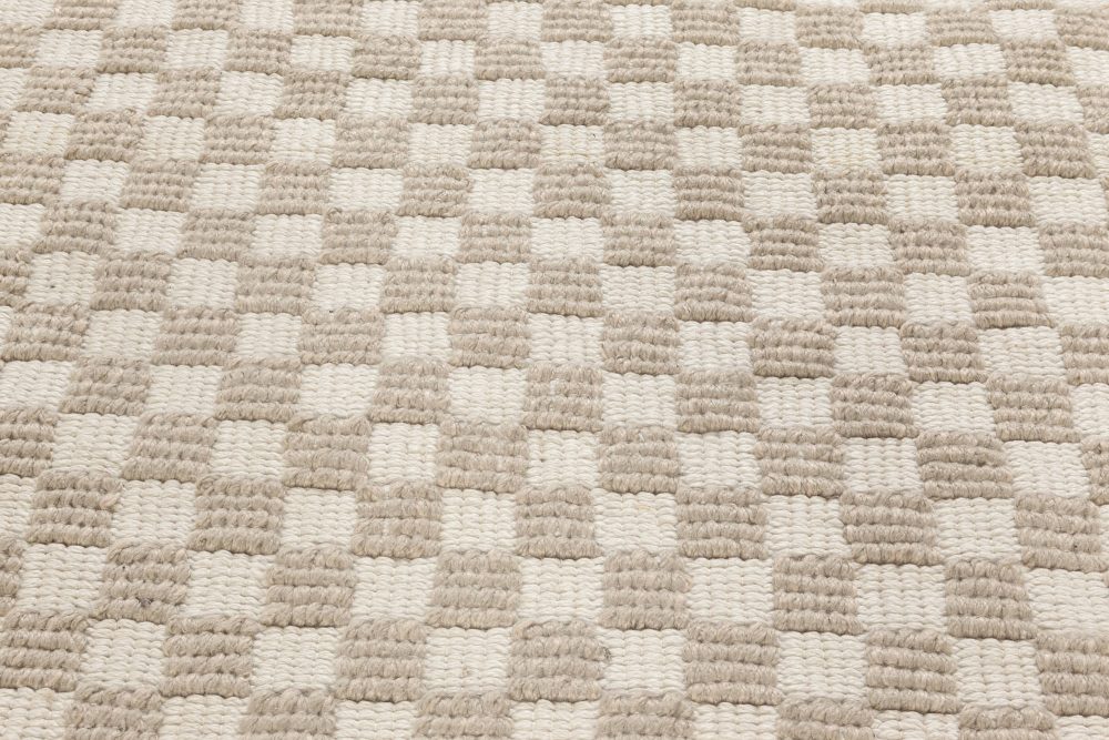 Doris Leslie Blau Collection Swedish Inspired Indoor Outdoor Geometric Rug N11953