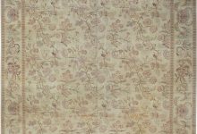 Doris Leslie Blau Collection Traditional Inspired <mark class='searchwp-highlight'>Floral</mark> Design Rug N11949
