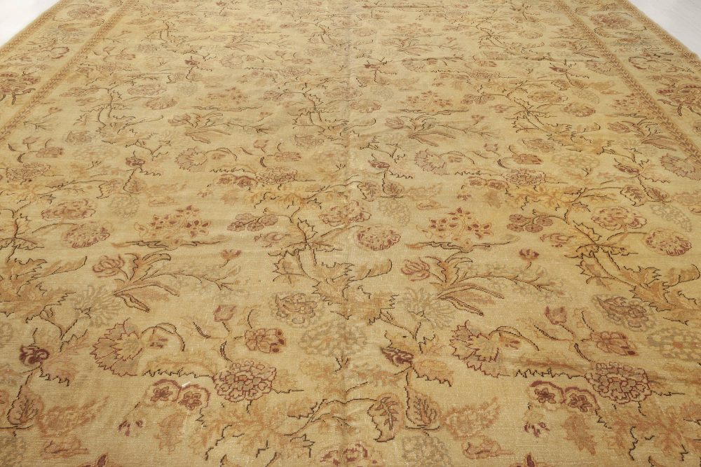 Doris Leslie Blau Collection Traditional Inspired Floral Design Rug N11949