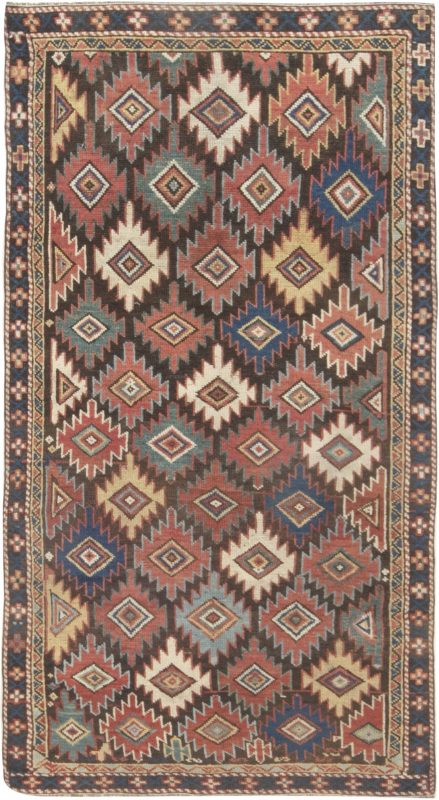 antique-caucasion-multi-color-rug-7×3-bb6980
