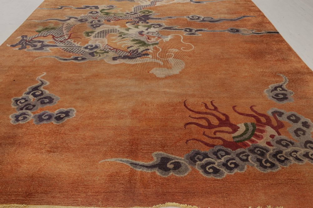 Authentic Chinese Handmade Silk Rug BB6964