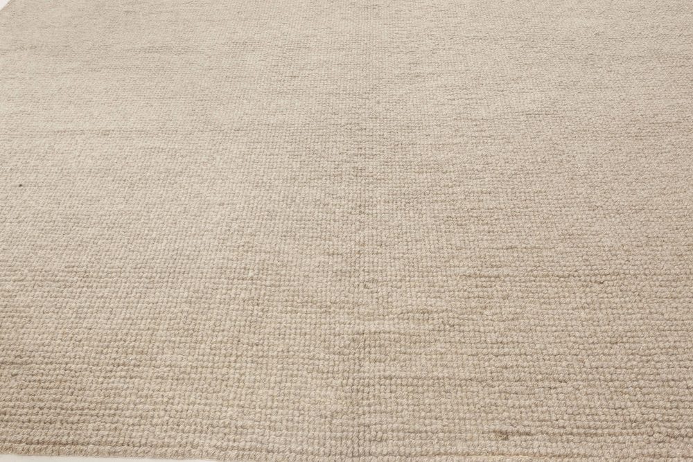Doris Leslie Blau Collection Modern Brown Flat-Weave Wool Rug N11988