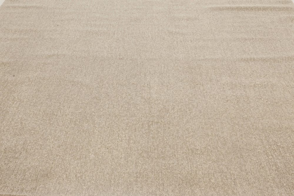 Doris Leslie Blau Collection Modern Brown Flat Weave Wool Rug N11993