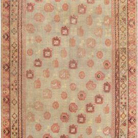 Vintage Hand-Knotted Rug BB6974