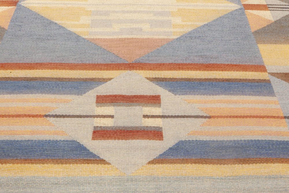 Vintage Swedish Rug BB6985