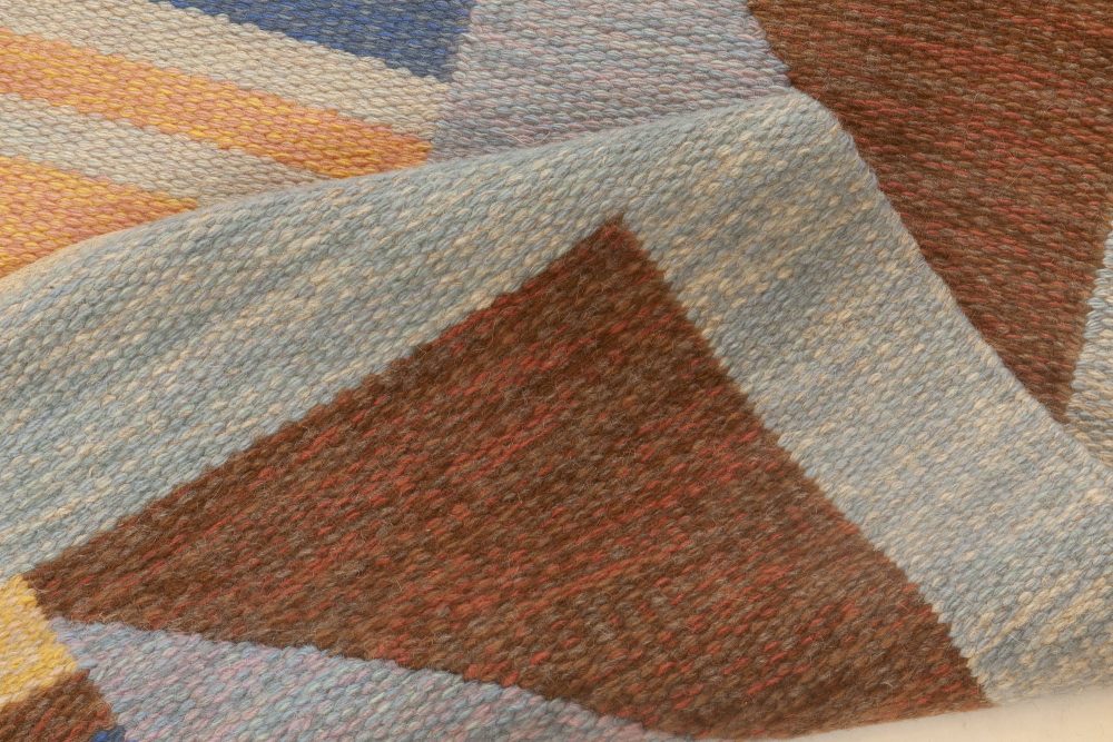 Vintage Swedish Rug BB6985