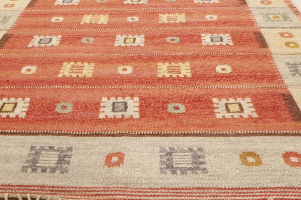 Vintage Swedish Rug by Carl Dangel BB6983