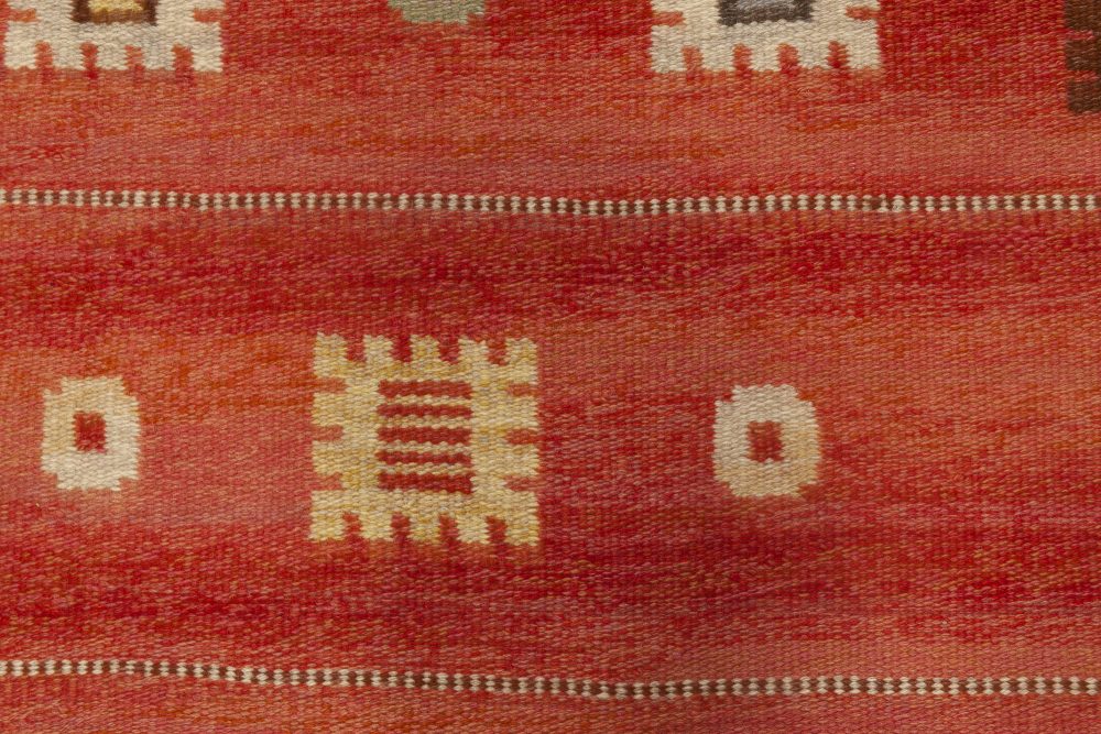 Vintage Swedish Rug by Carl Dangel BB6983