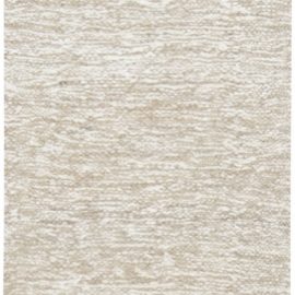 “Ecorce” Modern Flatweave Solid Light Beige Wool Runner N12025