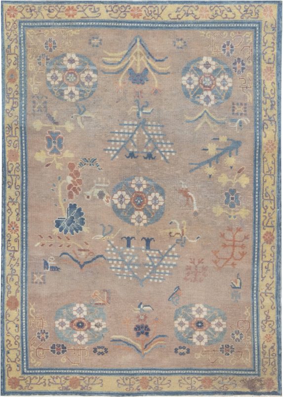 vintage-samarkand-blue-beige-rug-6×4-bb6970