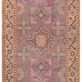 Vintage Hand-Knotted Rug BB6997