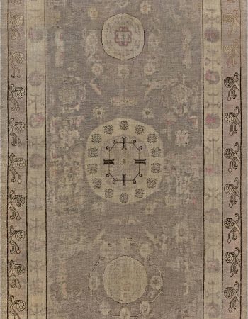 Contemporary Flatweave Solid Light Beige Wool Carpet “Alabaster” N12854 Contemporary Flatweave Solid Light Beige Wool Carpet “Alabaster” N12854