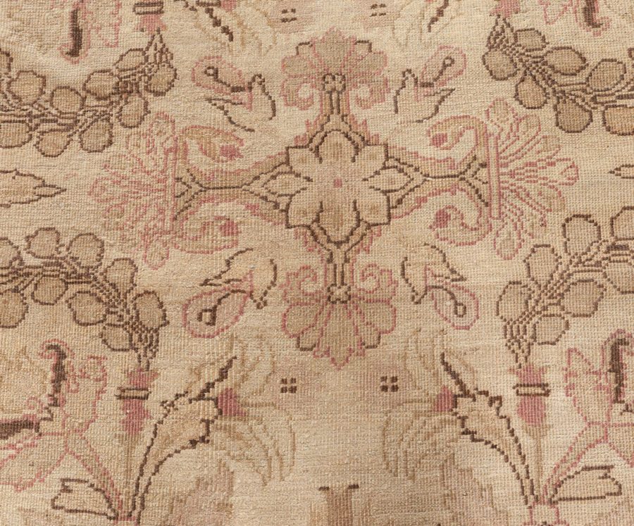 Fine Antique Indian Amritsar Handmade Carpet (Size Adjusted) BB7728