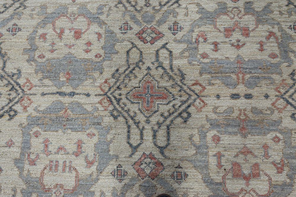 Doris Leslie Blau Collection Modern Traditional Oushak Inspired Rug N12038