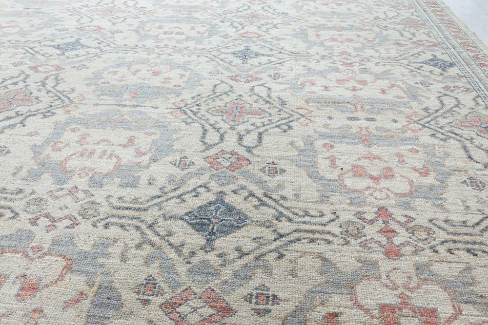 Doris Leslie Blau Collection Modern Traditional Oushak Inspired Rug N12038