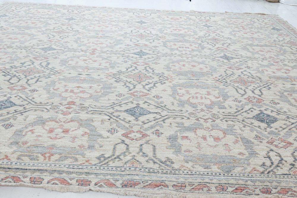 Doris Leslie Blau Collection Modern Traditional Oushak Inspired Rug N12038