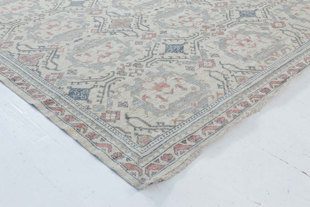 Doris Leslie Blau Collection Modern Traditional Oushak Inspired Rug N12038