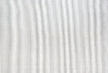 Doris Blau Collection Modern Vertical Striped <mark class='searchwp-highlight'>Handmade</mark> Viscose, Wool Rug N12043