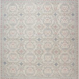 Doris Leslie Blau Collection Modern Traditional Oushak Inspired Rug N12038