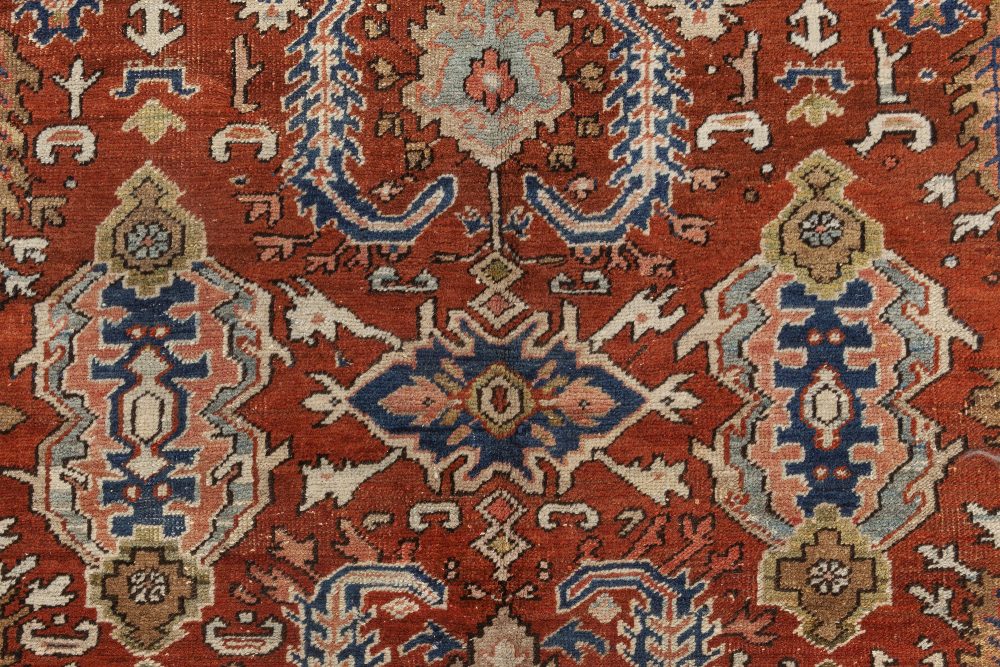 Antique Persian Heriz Rug BB7020
