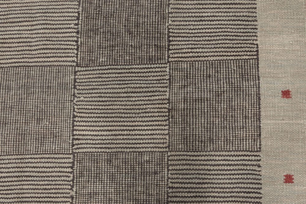 Swedish Flat Weave Rug N12055