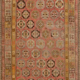 Vintage Hand-Knotted Rug BB7019