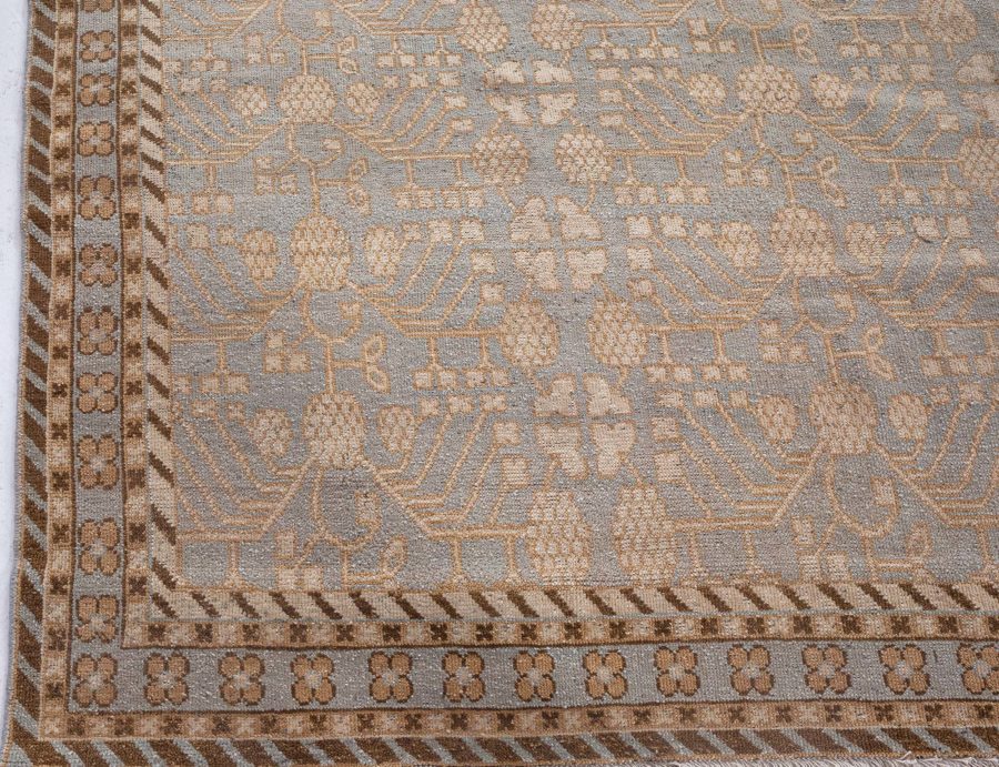 Doris Leslie Blau Collection Samarkand Traditional Design Handmade Wool Rug N11857