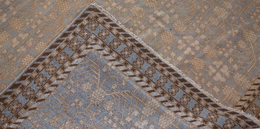 Doris Leslie Blau Collection Samarkand Traditional Design Handmade Wool Rug N11857