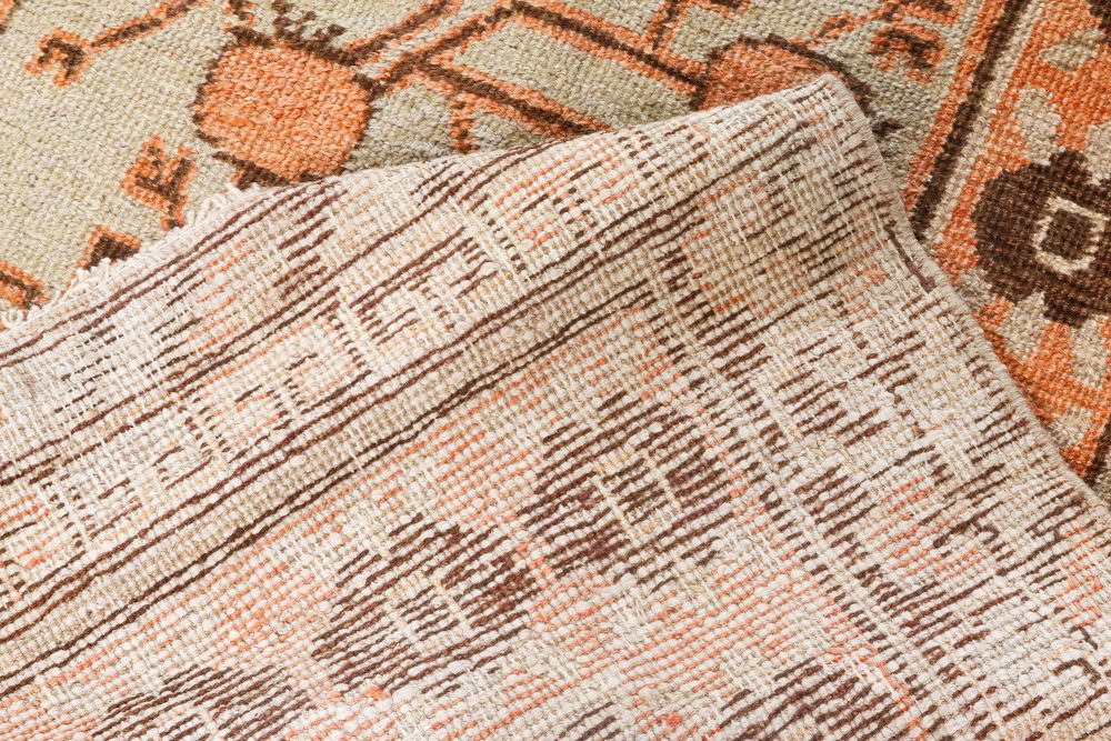 Midcentury Samarkand Handmade Wool Rug BB7044