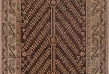 Mid-20th Century <mark class='searchwp-highlight'>Samarkand</mark> Brown, Beige, Pink Handmade Wool Rug BB7041