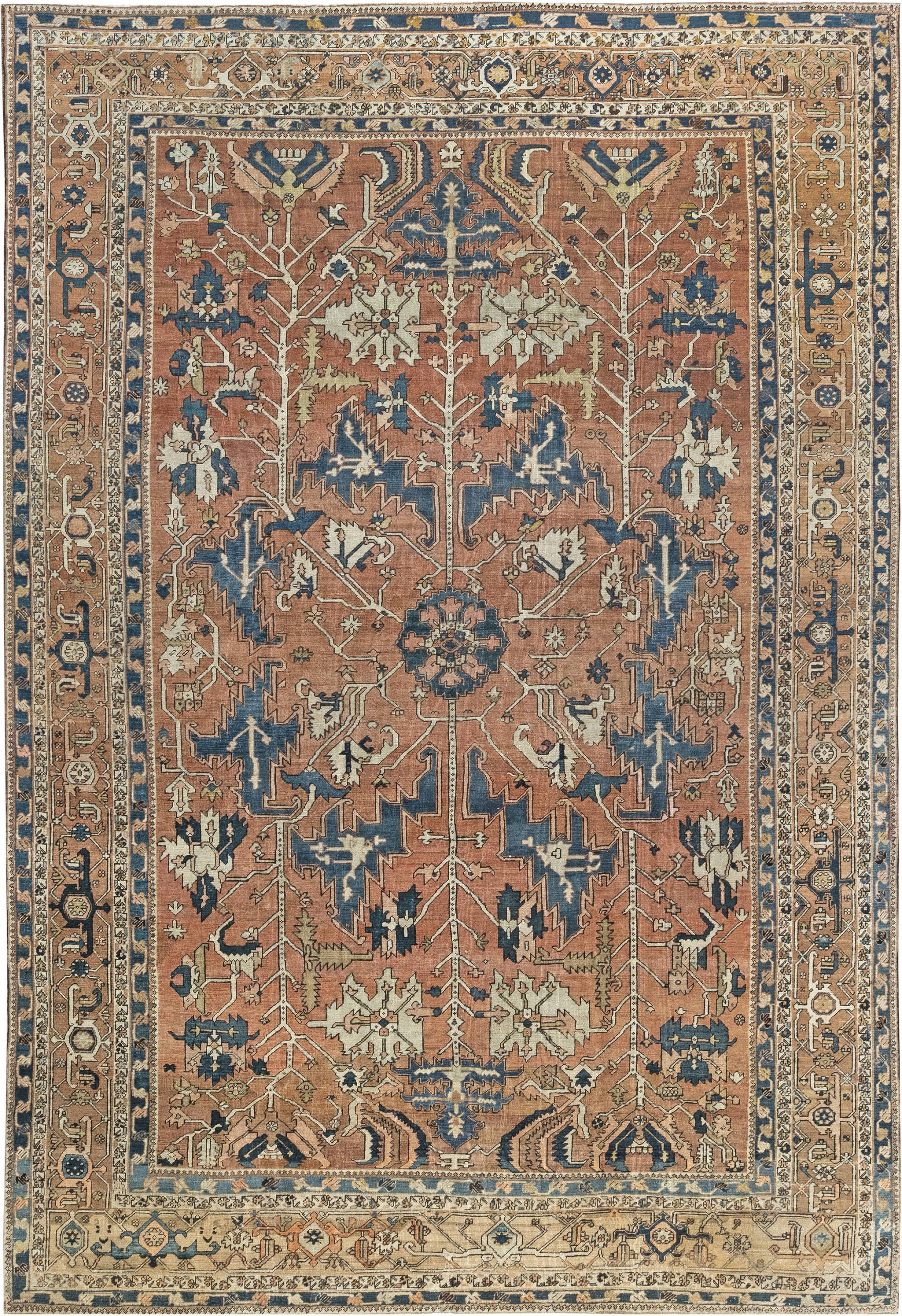 Antique Heriz Rug BB7052