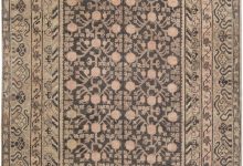 <mark class='searchwp-highlight'>Samarkand</mark> Midcentury Brown and Beige with Pinkish Undertones Wool Rug BB7049