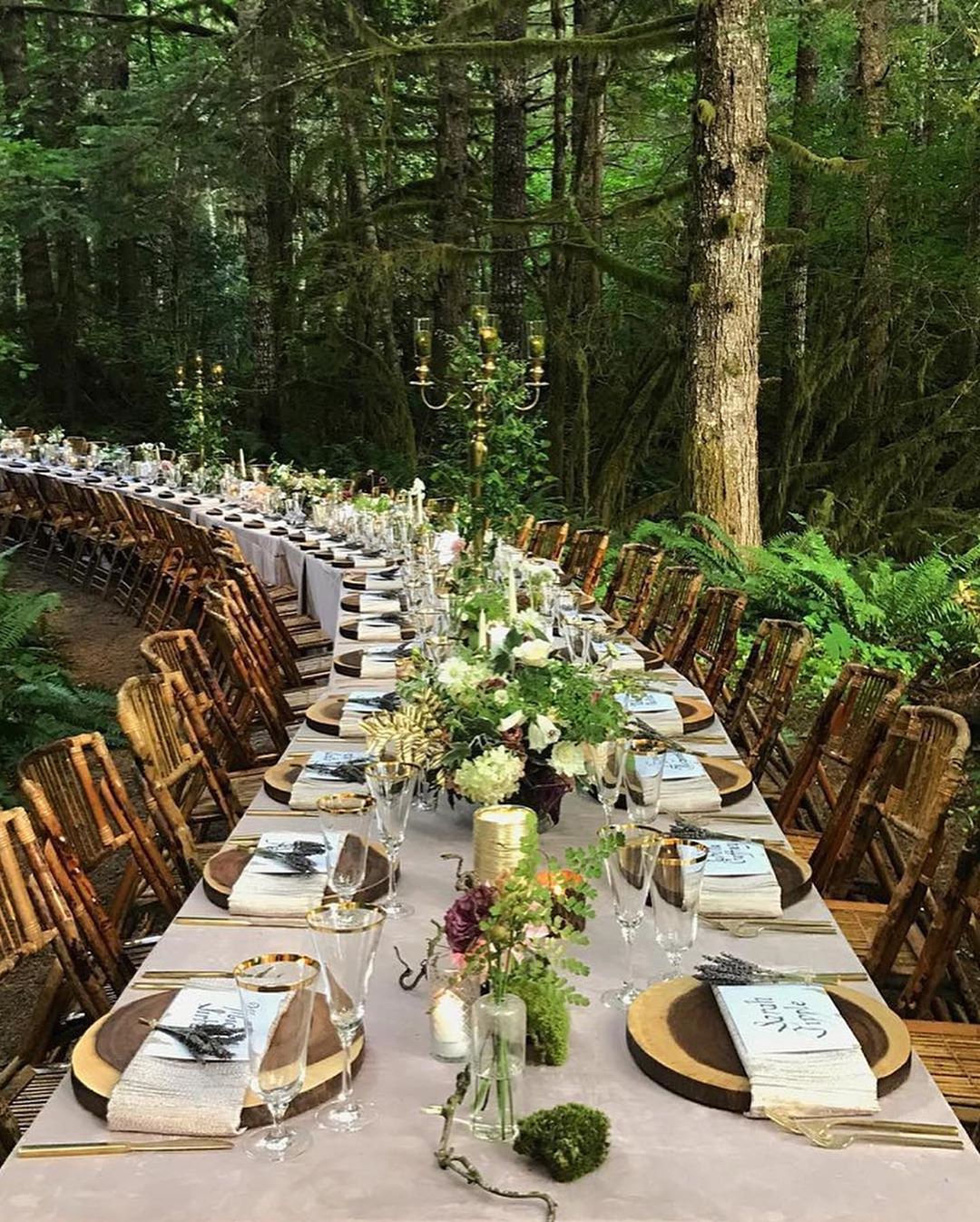 Temática de boda sobre la naturaleza 1