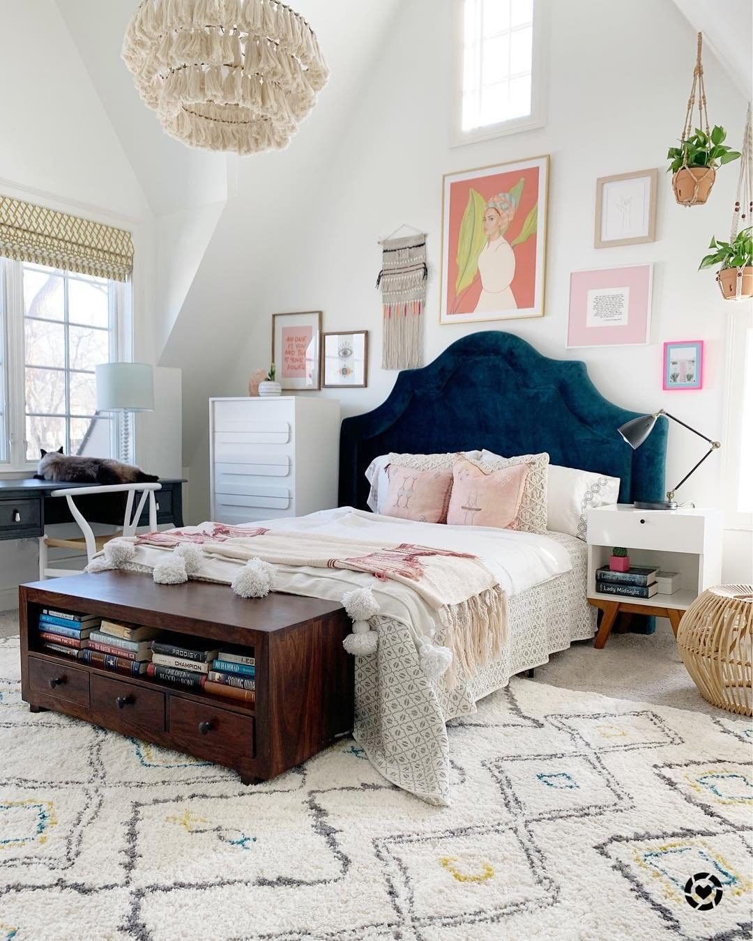 10 Insanely Cool Rooms That Started With a Bohemian Rug