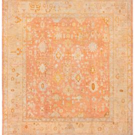 Antique Turkish Oushak Rug BB7057