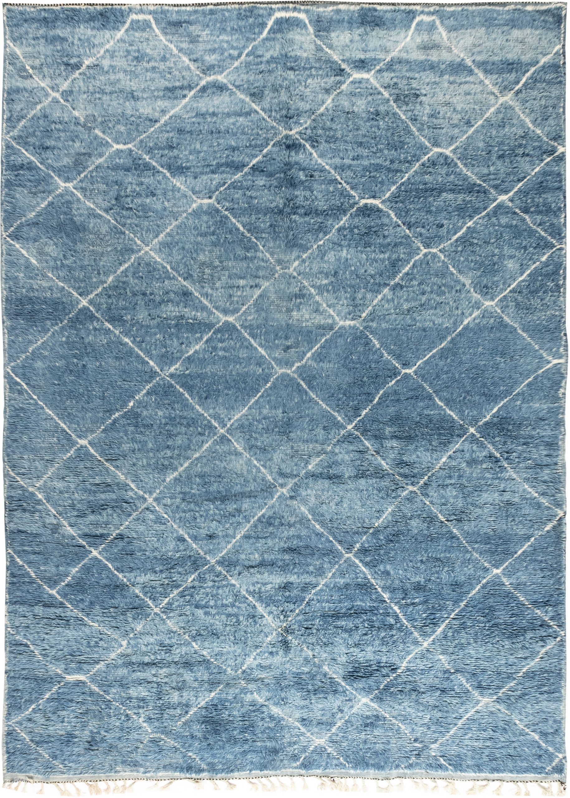 Decorating with Blue Area Rugs and Carpets by DLB New York