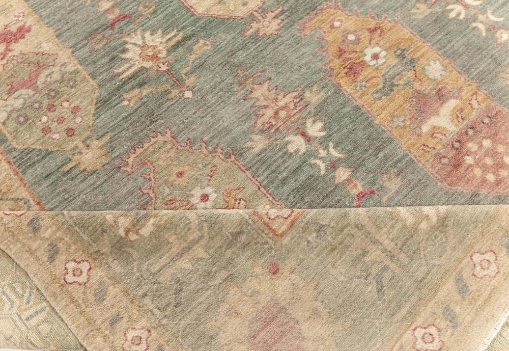 Doris Leslie Blau Collection Traditional Oushak Design Rug N12101