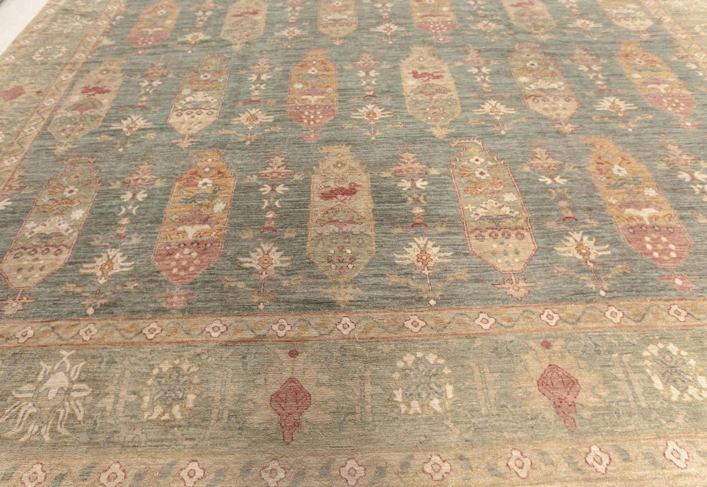 Doris Leslie Blau Collection Traditional Oushak Design Rug N12101