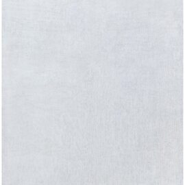 “Albedo” Modern Hand-Knotted Striped Light Gray Handmade Wool & Silk Rug N12105