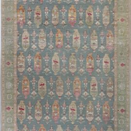 Traditional Oushak Design Rug N12100