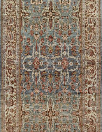 Contemporary Art Deco Floral Light Beige With Warm Tan Hand-Knotted Silk Rug “Flower Garden” Designed By Suzanne Lovell N10942 Contemporary Art Deco Floral Light Beige With Warm Tan Hand-Knotted Silk Rug “Flower Garden” Designed By Suzanne Lovell N10942