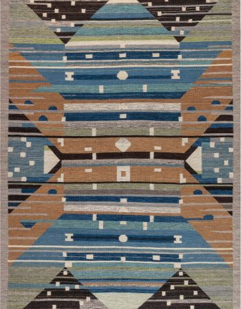 Contemporary Art Deco Floral Light Beige With Warm Tan Hand-Knotted Silk Rug “Flower Garden” Designed By Suzanne Lovell N10942 Contemporary Art Deco Floral Light Beige With Warm Tan Hand-Knotted Silk Rug “Flower Garden” Designed By Suzanne Lovell N10942