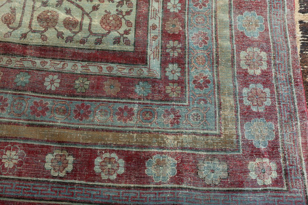 Vintage Silk Samarkand Rug BB7340