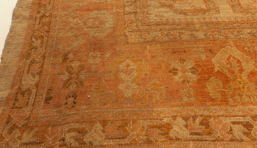 Authentic Turkish Oushak Handmade Wool Rug BB7356