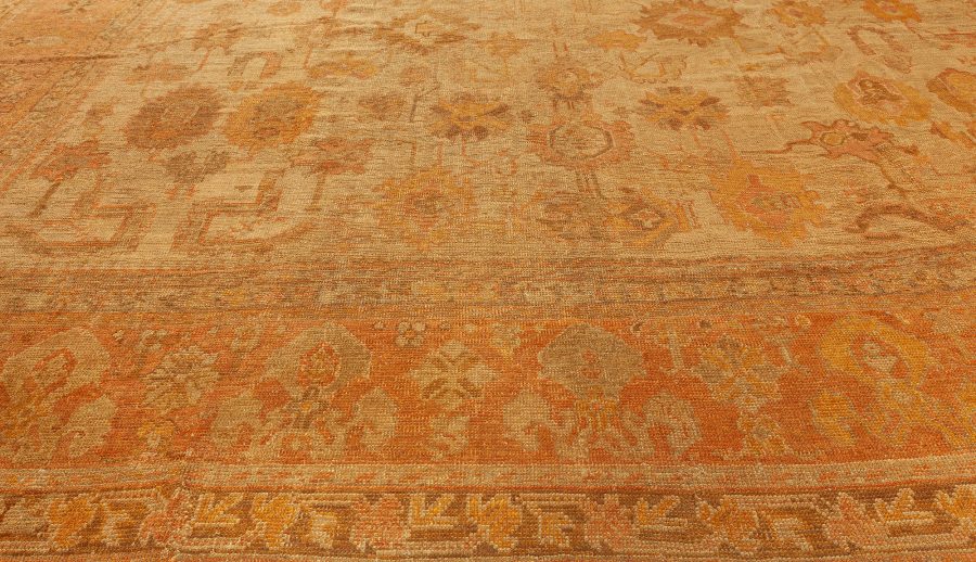 Authentic Turkish Oushak Handmade Wool Rug BB7356