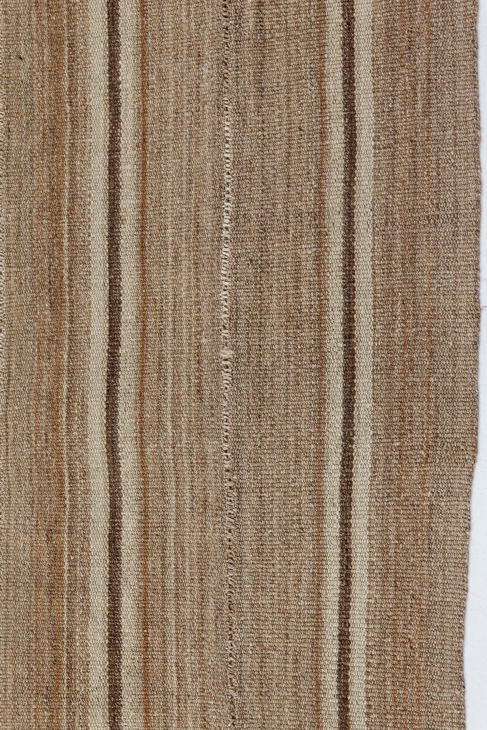 Persian Kilim Rug in Shades of Beige, and Brown BB7300