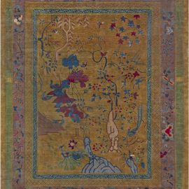 Vintage Chinese Art Deco Rug BB7361